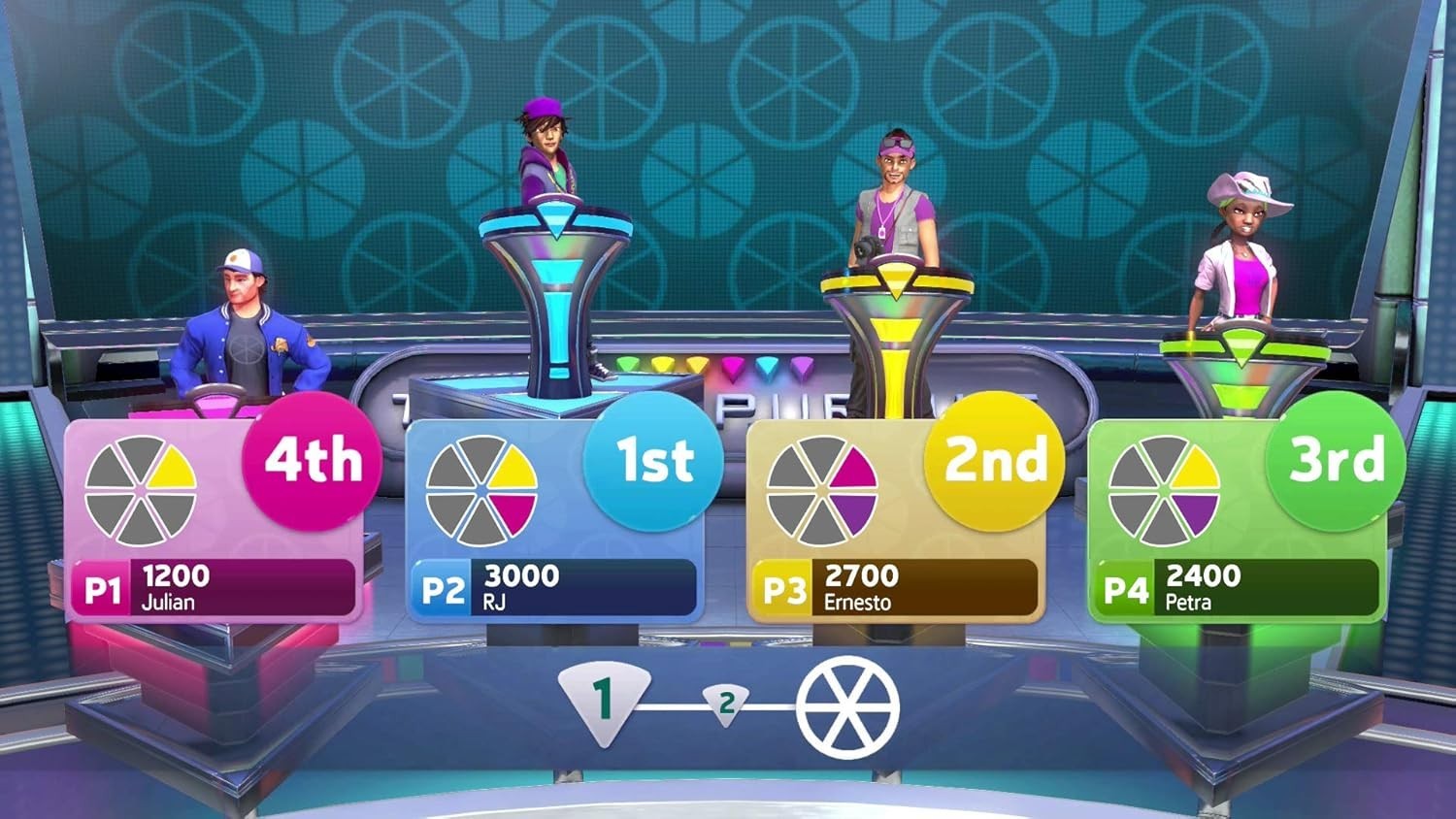 Hasbro Game Night for Nintendo Switch MONOPOLY – RISK – TRIVIAL PURSUIT