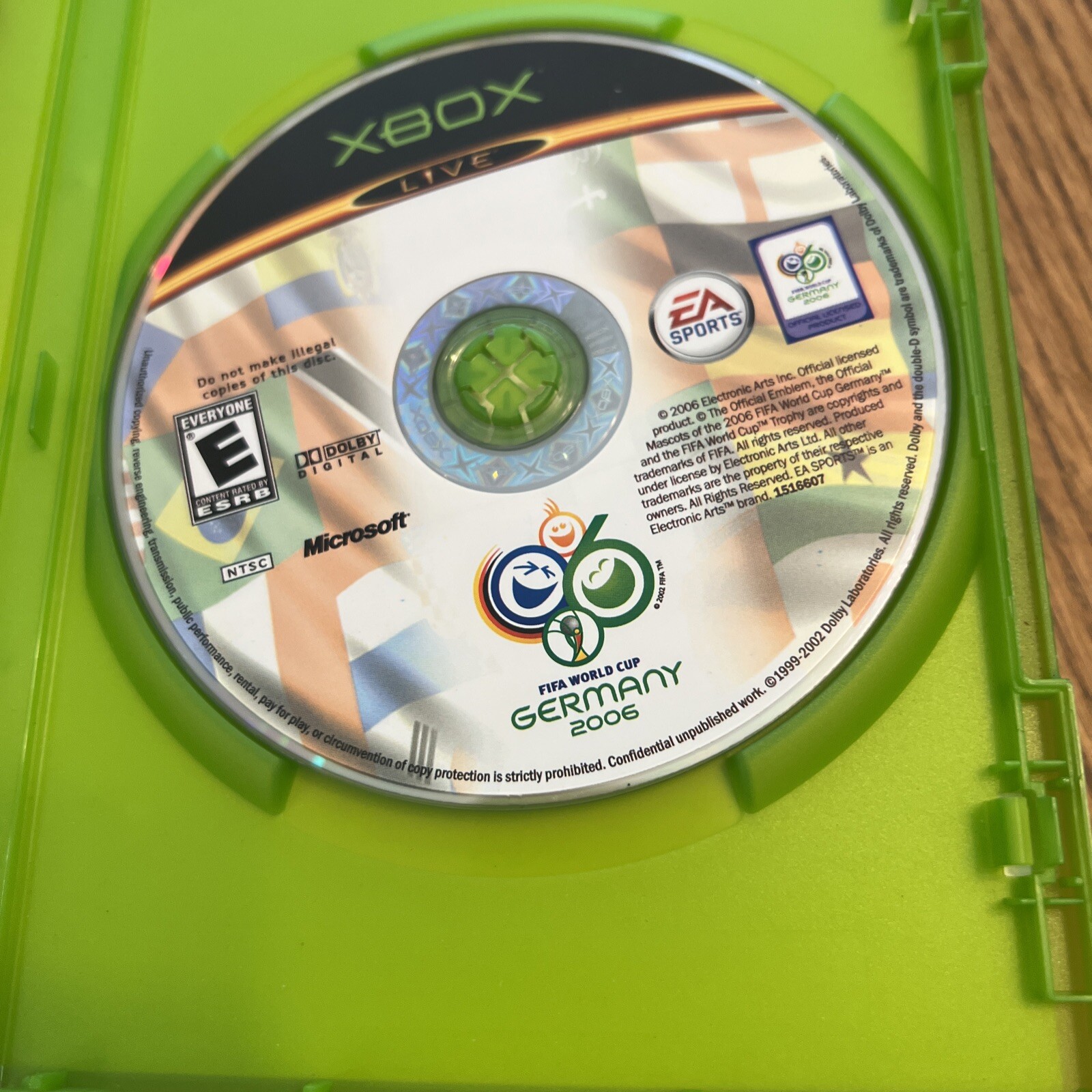 FIFA World Cup Germany 2006 – Microsoft Xbox Original w/ Manual