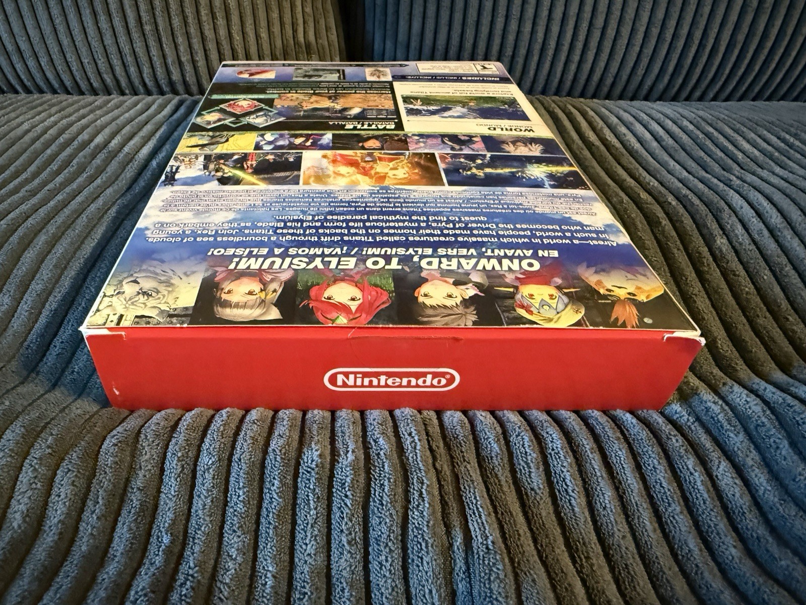 Xenoblade Chronicles 2 Special Edition Nintendo Switch 2017 NO GAME NO STEELBOOK