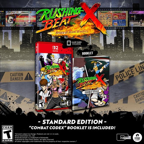 Rushing Beat X: Return of Brawl Brothers for Playstation 5 [New Video Game] Pl