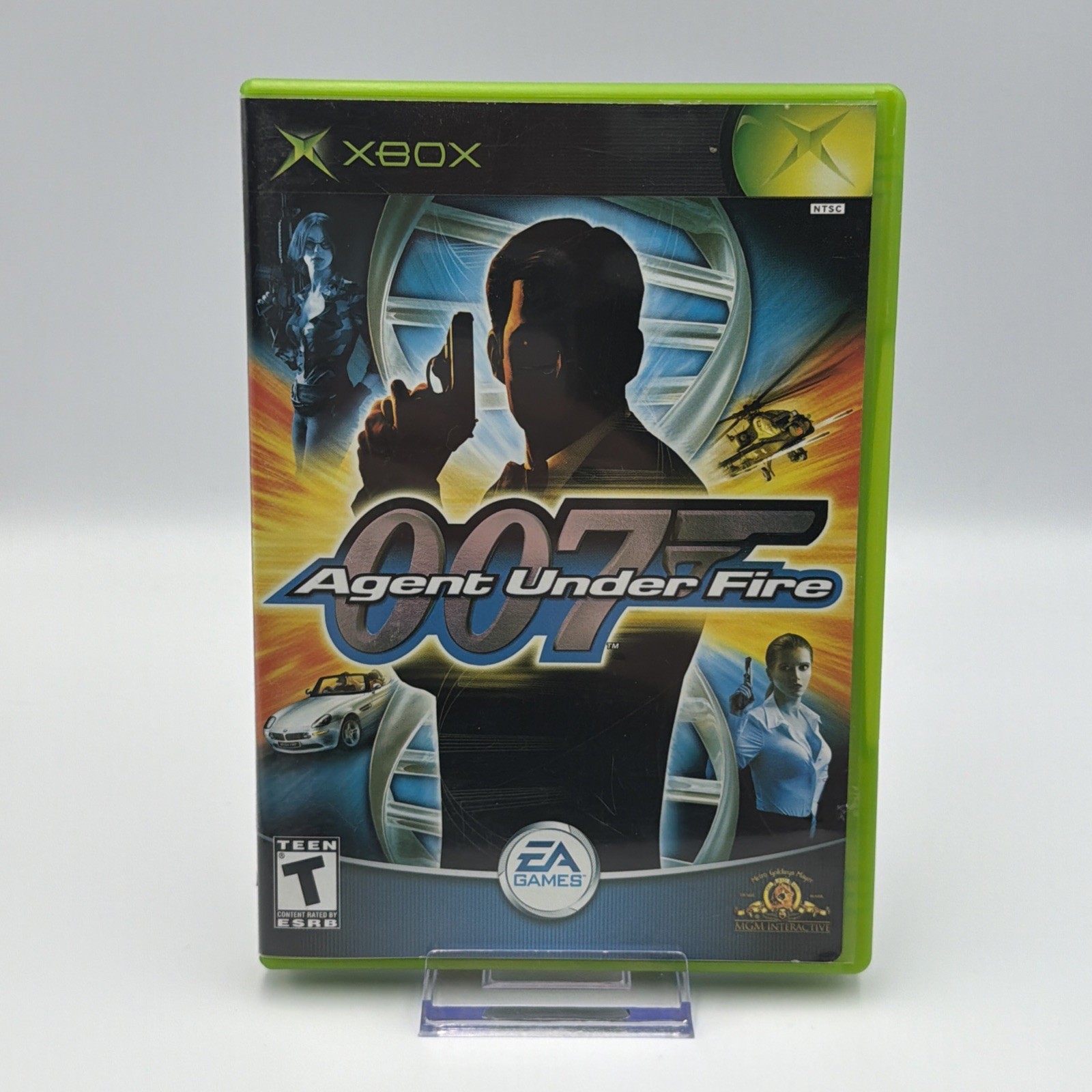James Bond 007 Agent Under Fire Xbox Black Label Complete w/ Manual CIB Tested