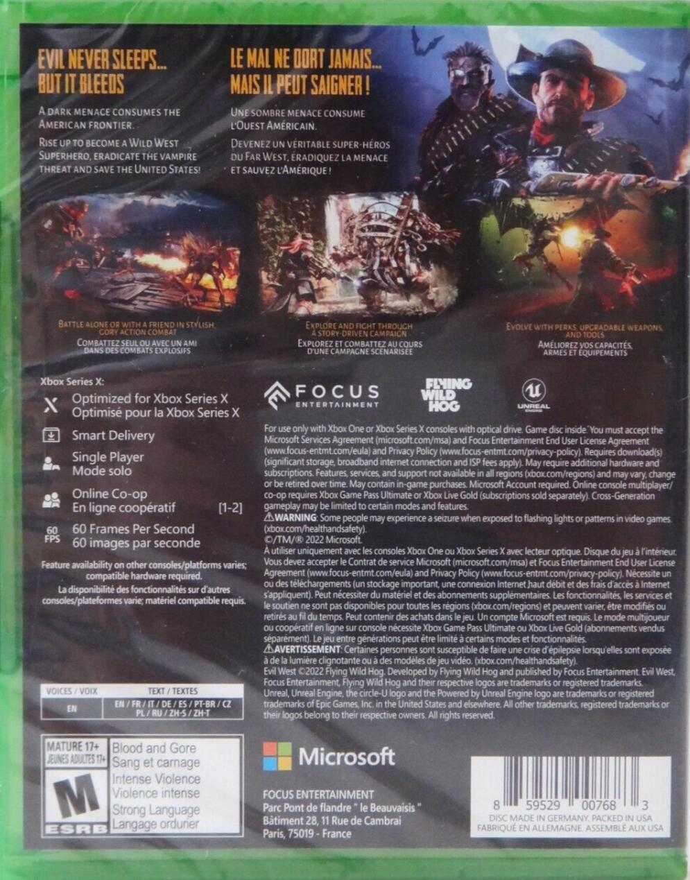 Evil West – Xbox Series X