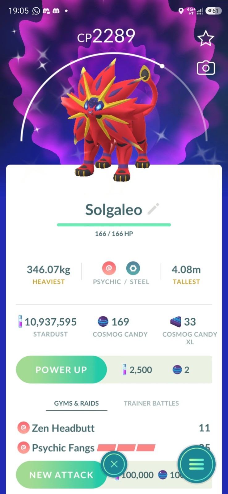 Shiny Solgaleo Pokémon Trade✨️ GO – Ultra Friends / Registered