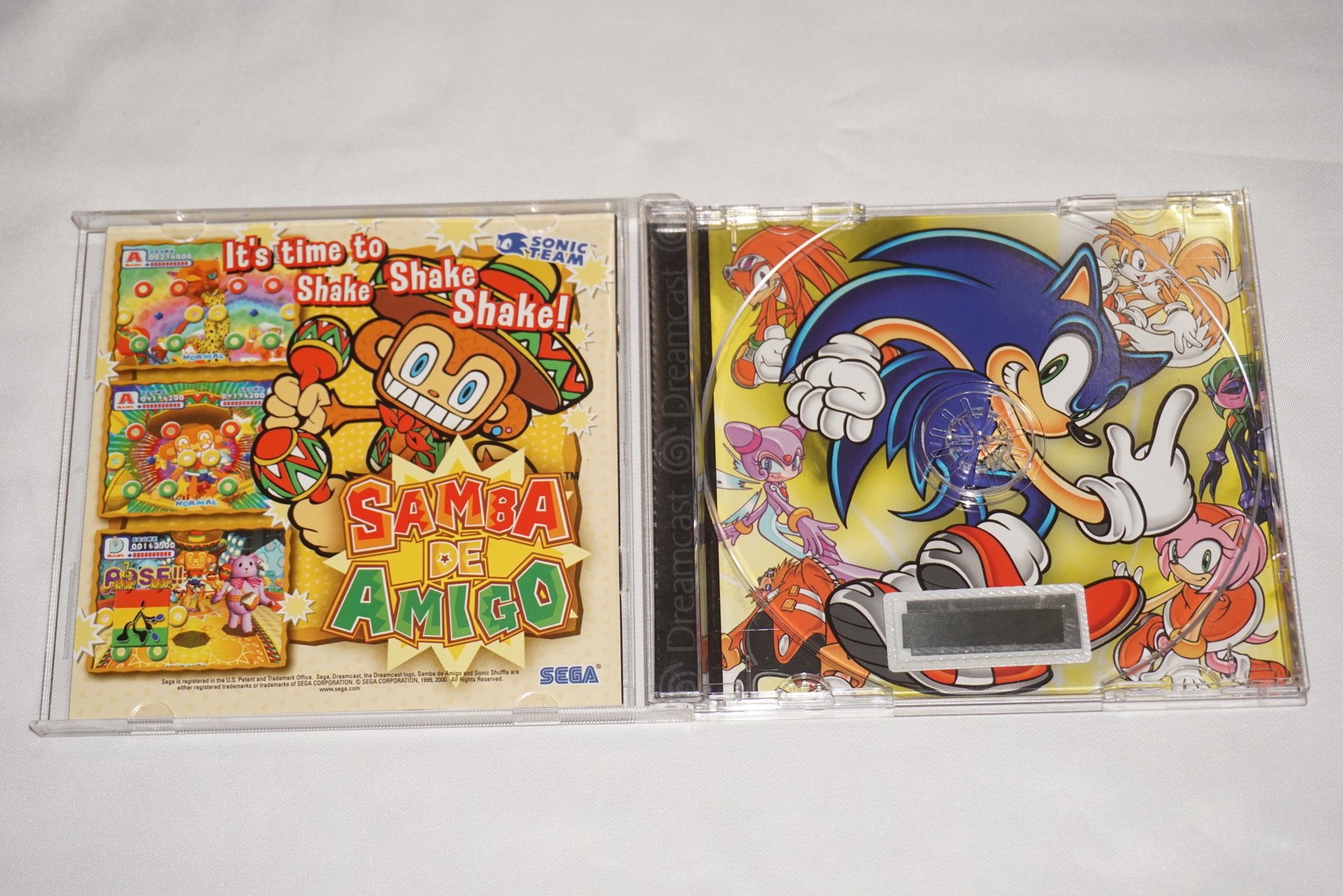 Sonic Shuffle (Sega Dreamcast) Complete Tested