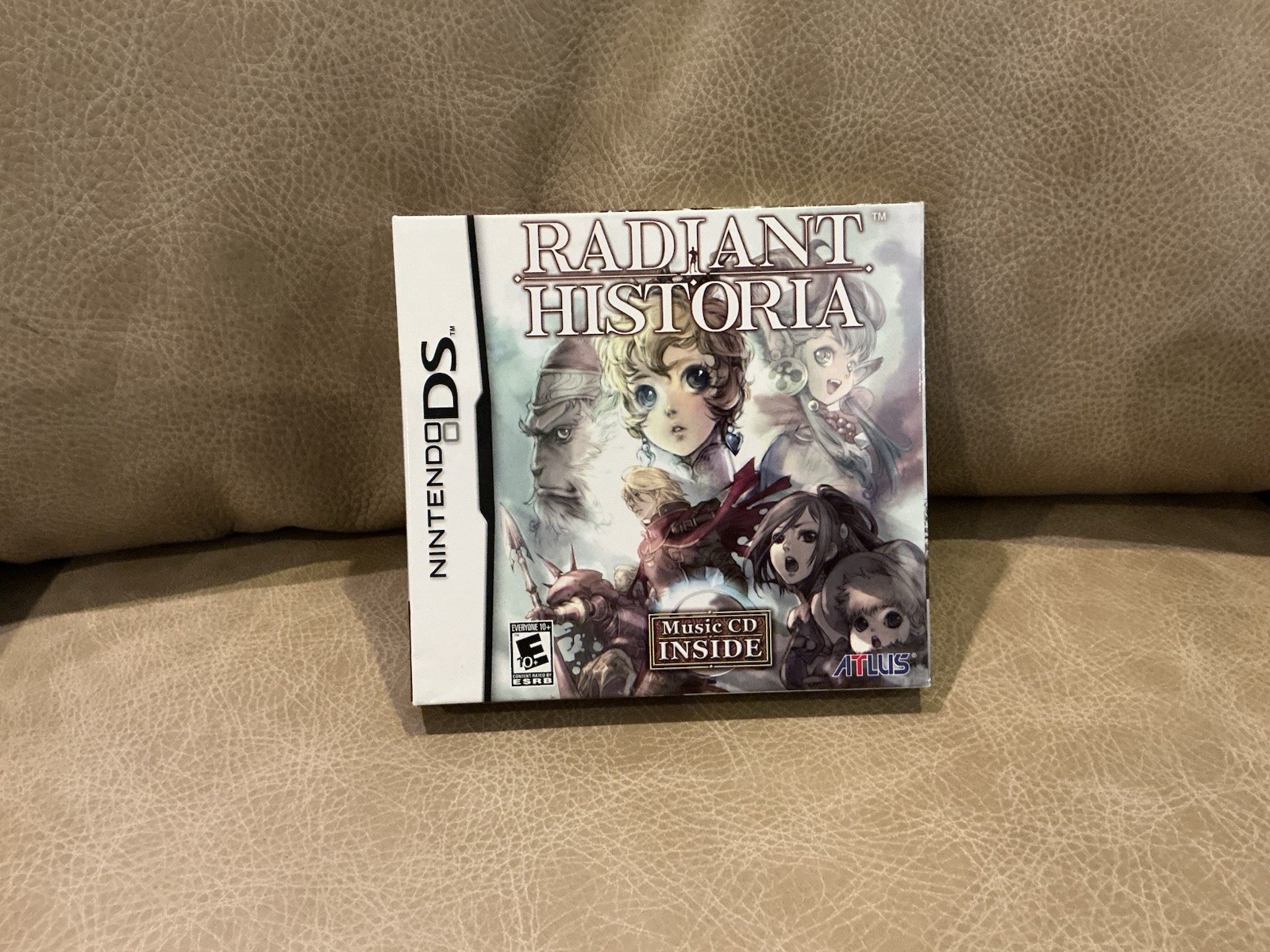 Radiant Historia with Music CD – Nintendo DS Complete Tested