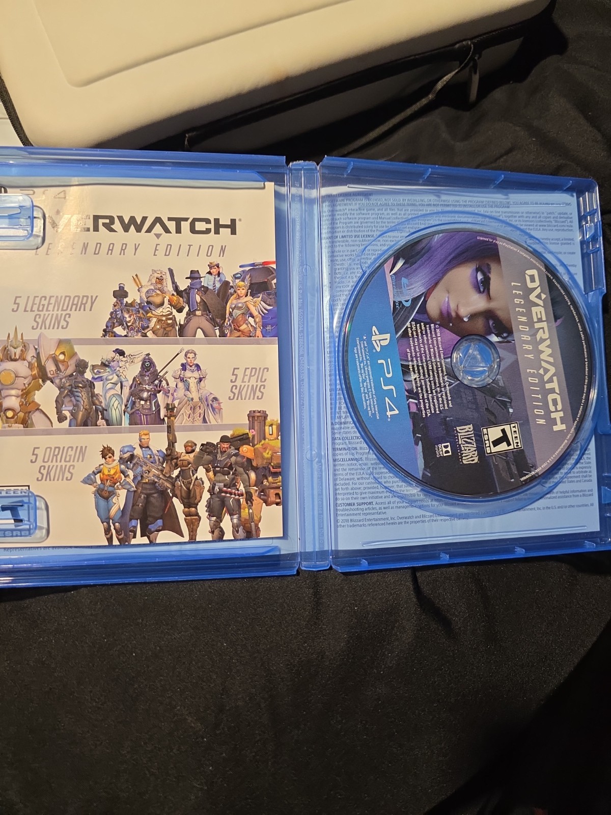 Overwatch Legendary Edition PS4 Complete CIB Tested Blizzard PlayStation 4