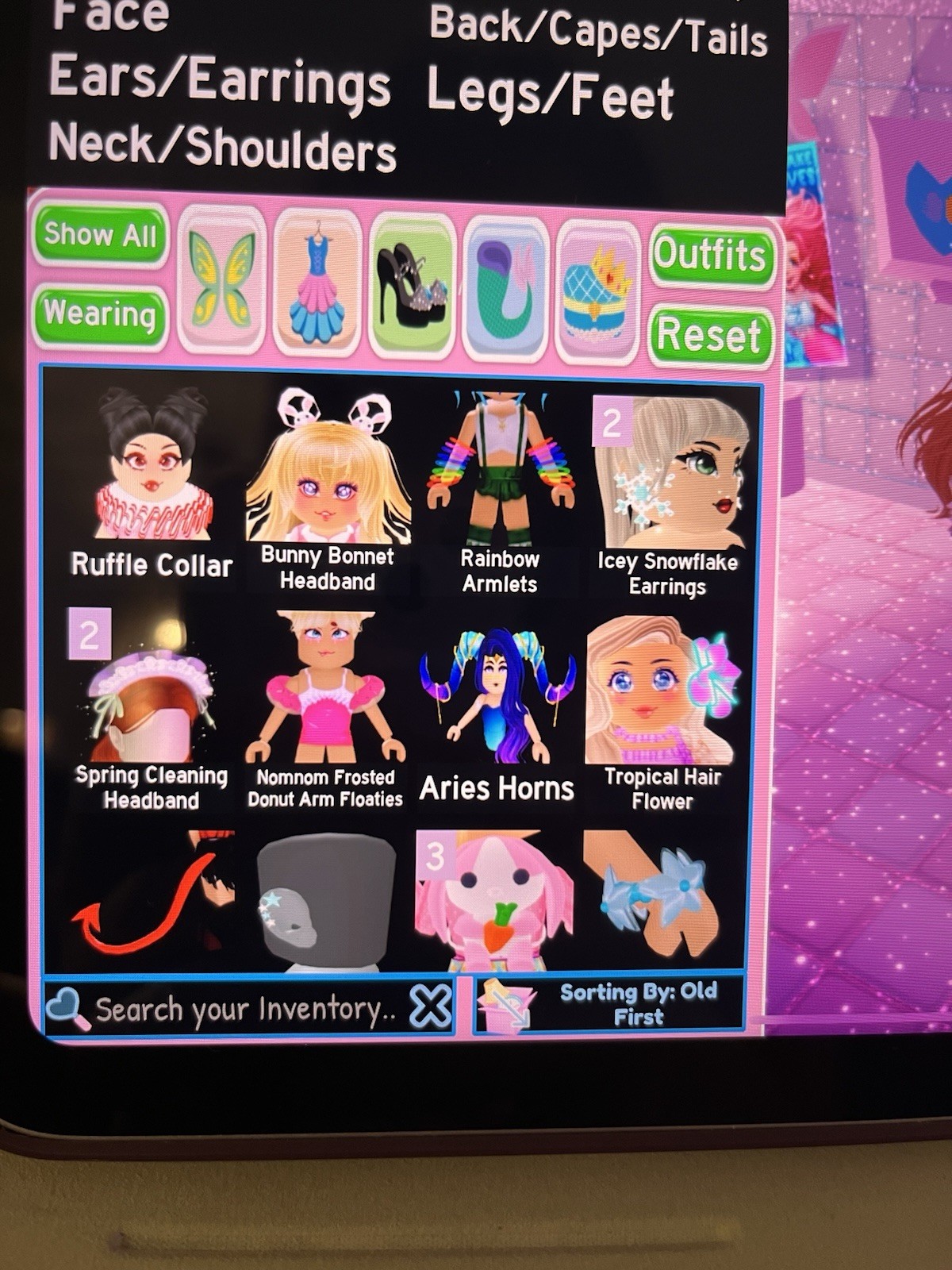 Royal High Inventory Everything For Trade Let Me Know If You Have Offers!