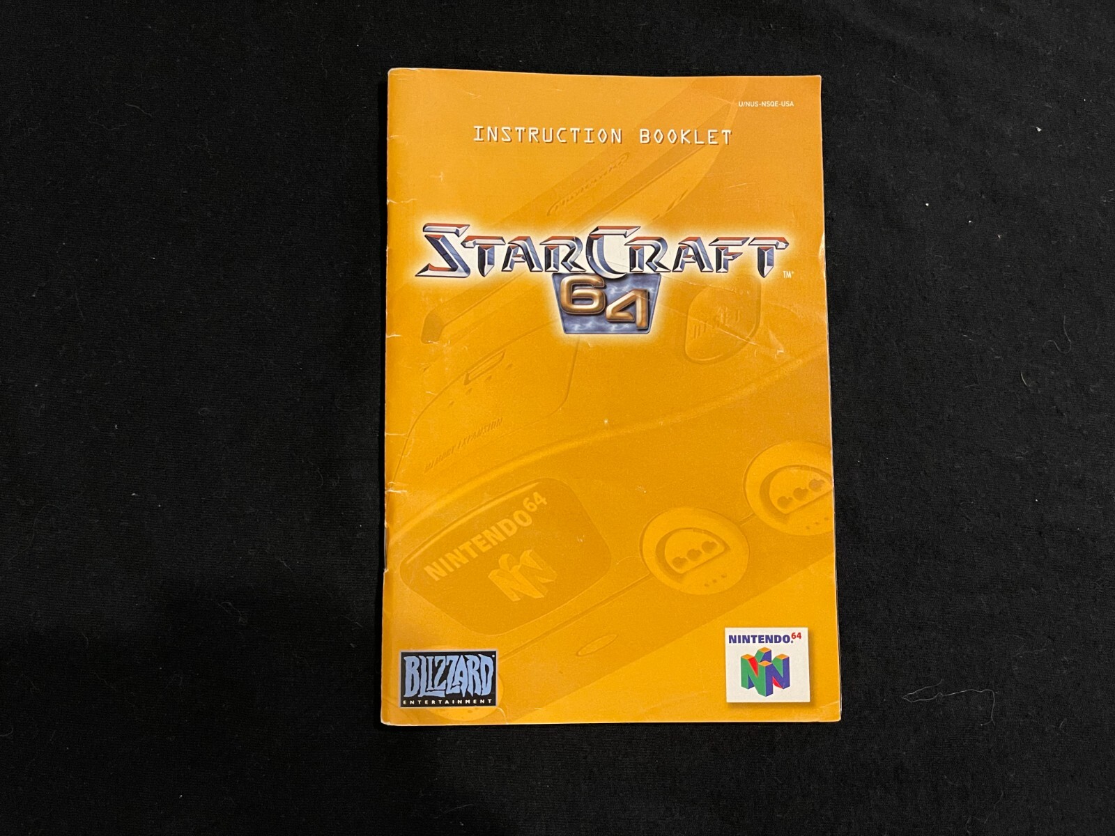 StarCraft 64 (Nintendo 64, 2000) Box Manual Complete CIB N64