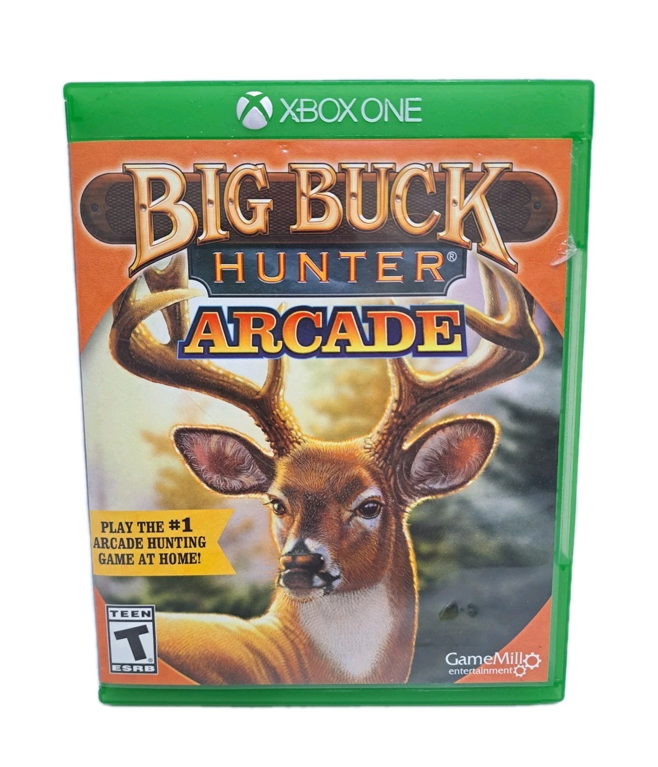 Big Buck Hunter Arcade Microsoft Xbox One 2016 Complete Tested Video Game
