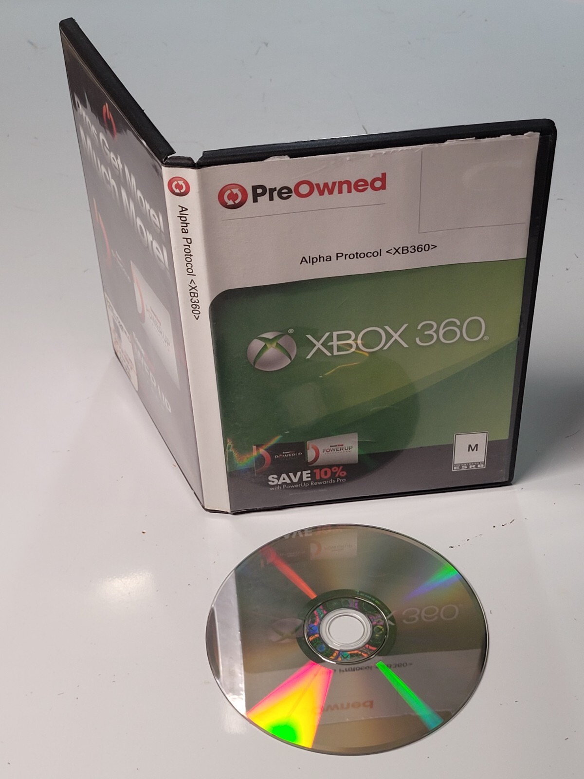 MINT Disc Alpha Protocol Xbox 360 Game in Replacement Case No Manual CLEAN