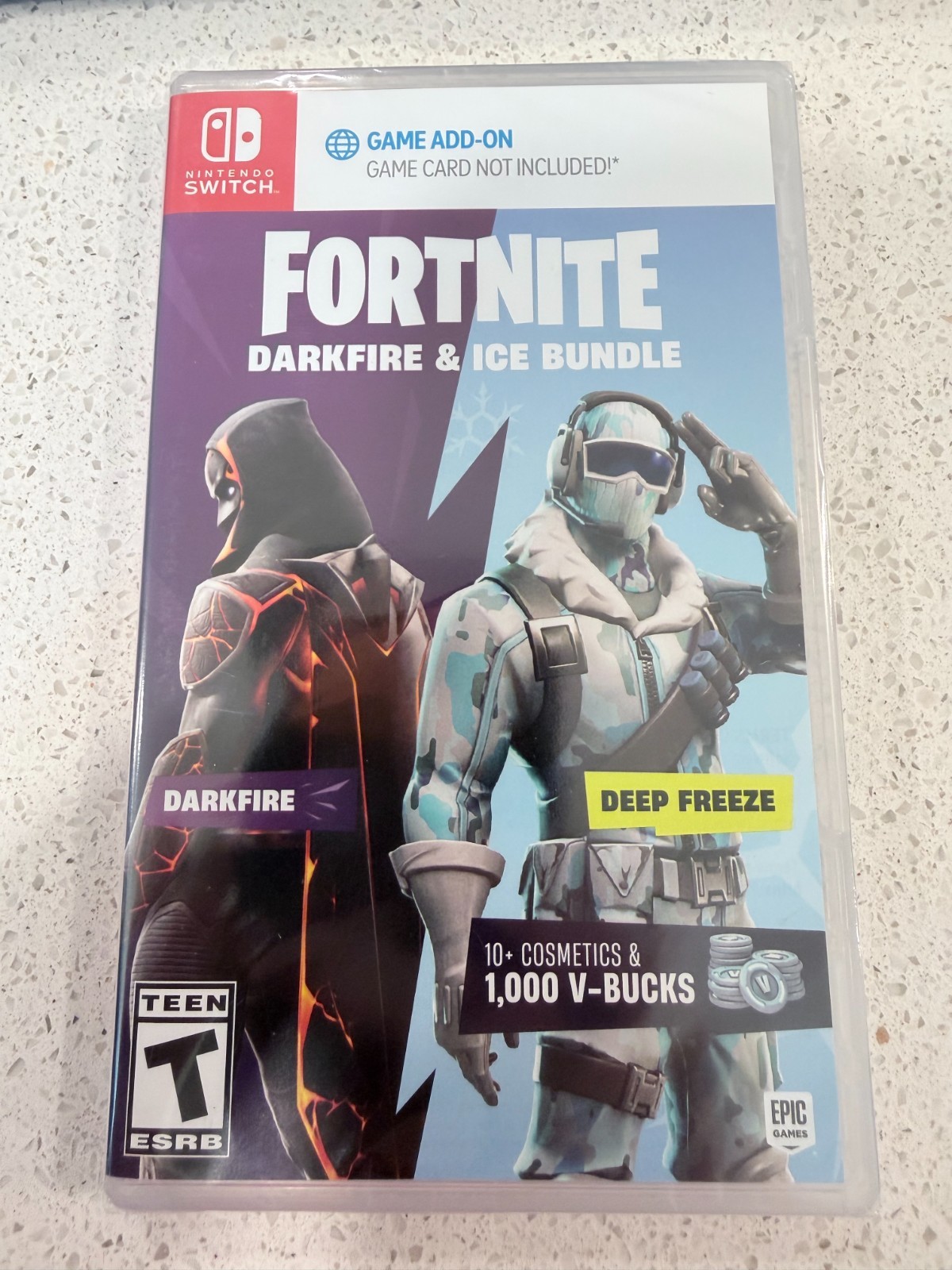 FORTNITE Darkfire & Ice BUNDLE (NINTENDO SWITCH) BRAND NEW SEALED.