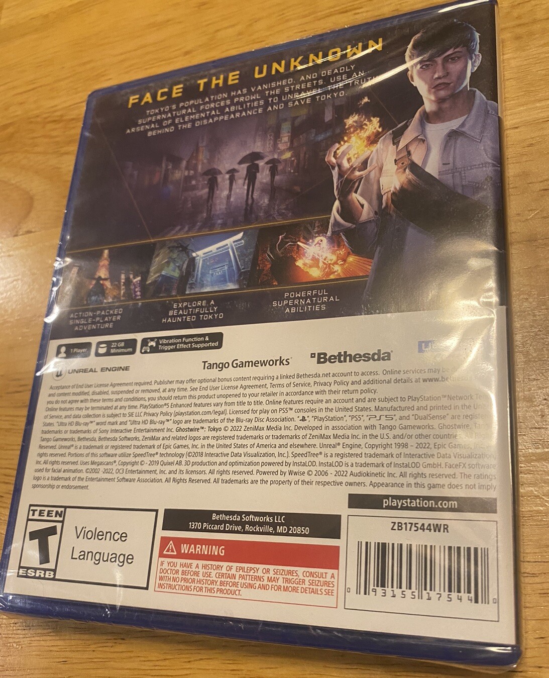 Ghostwire: Tokyo – Sony PlayStation 5 !! BRAND NEW SEALLED !!