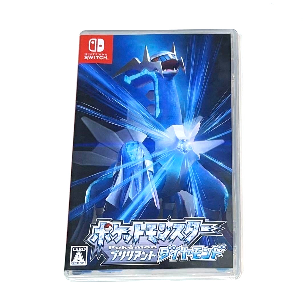 Nintendo Switch Pokemon Brilliant Diamond Dialga F/S From Japan Used W/Case