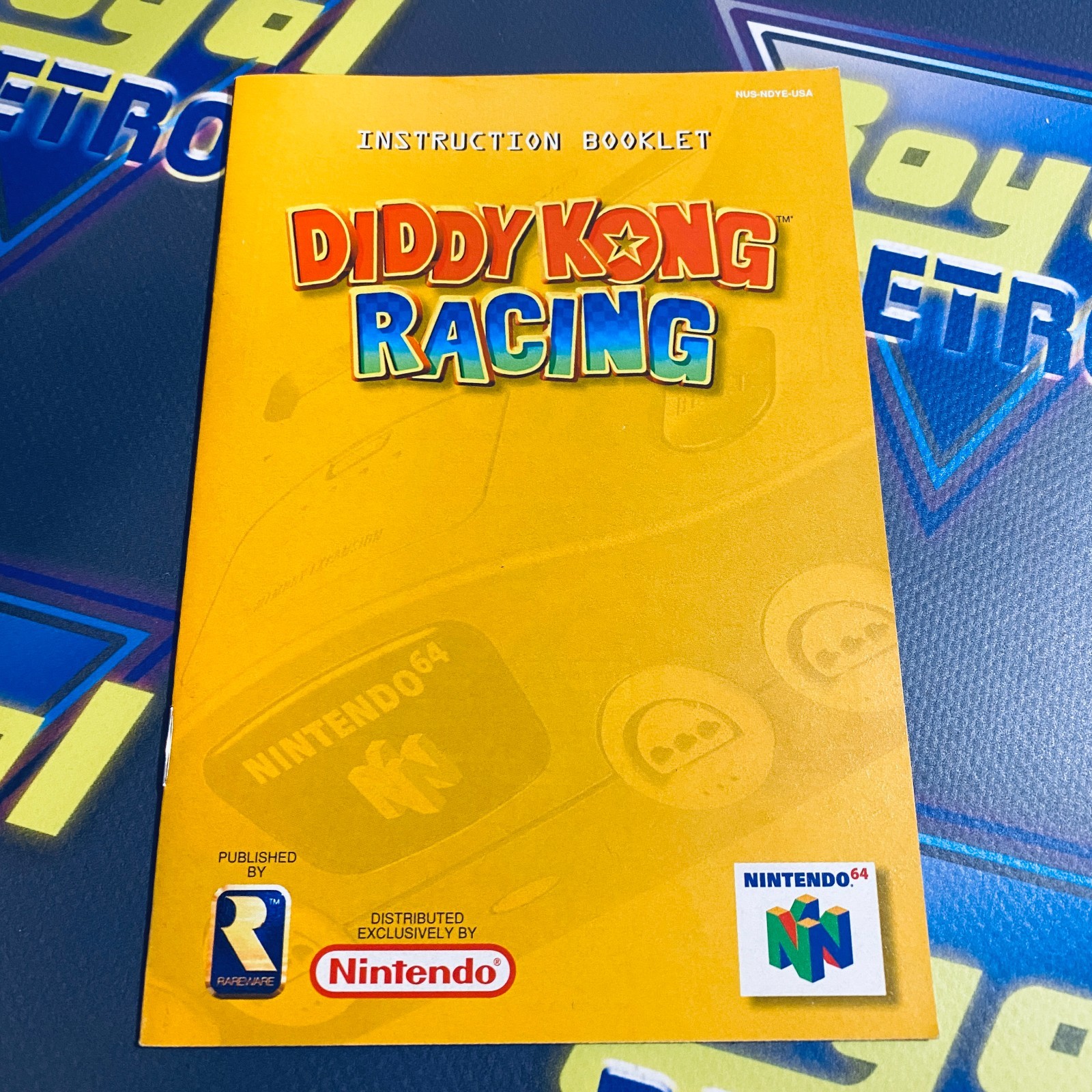Diddy Kong Racing (Nintendo 64 N64, 1997) CIB Complete Tested & Working