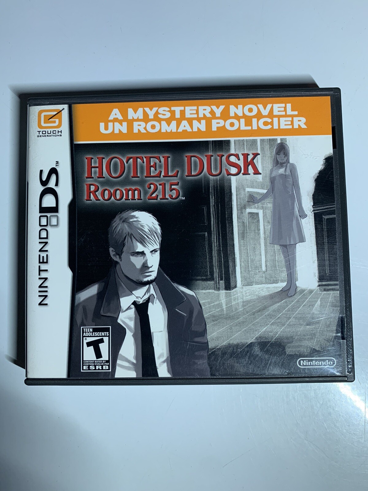 Hotel Dusk: Room 215 (Nintendo DS, 2007) Case and Manual Only