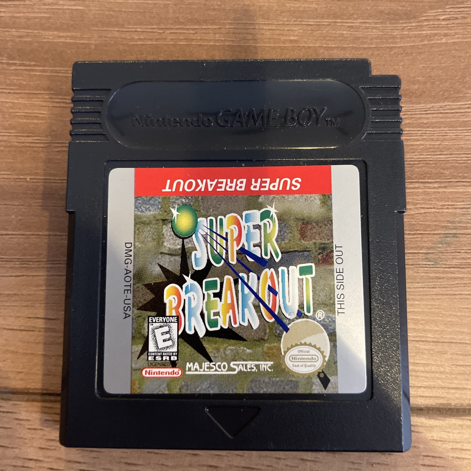 Super Breakout (Game Boy) Excellent Condition! Authentic And Tested