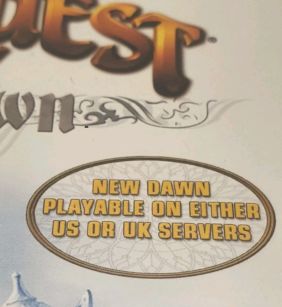 *Still Sealed* EverQuest New Dawn – United Kingdom Exclusive Release