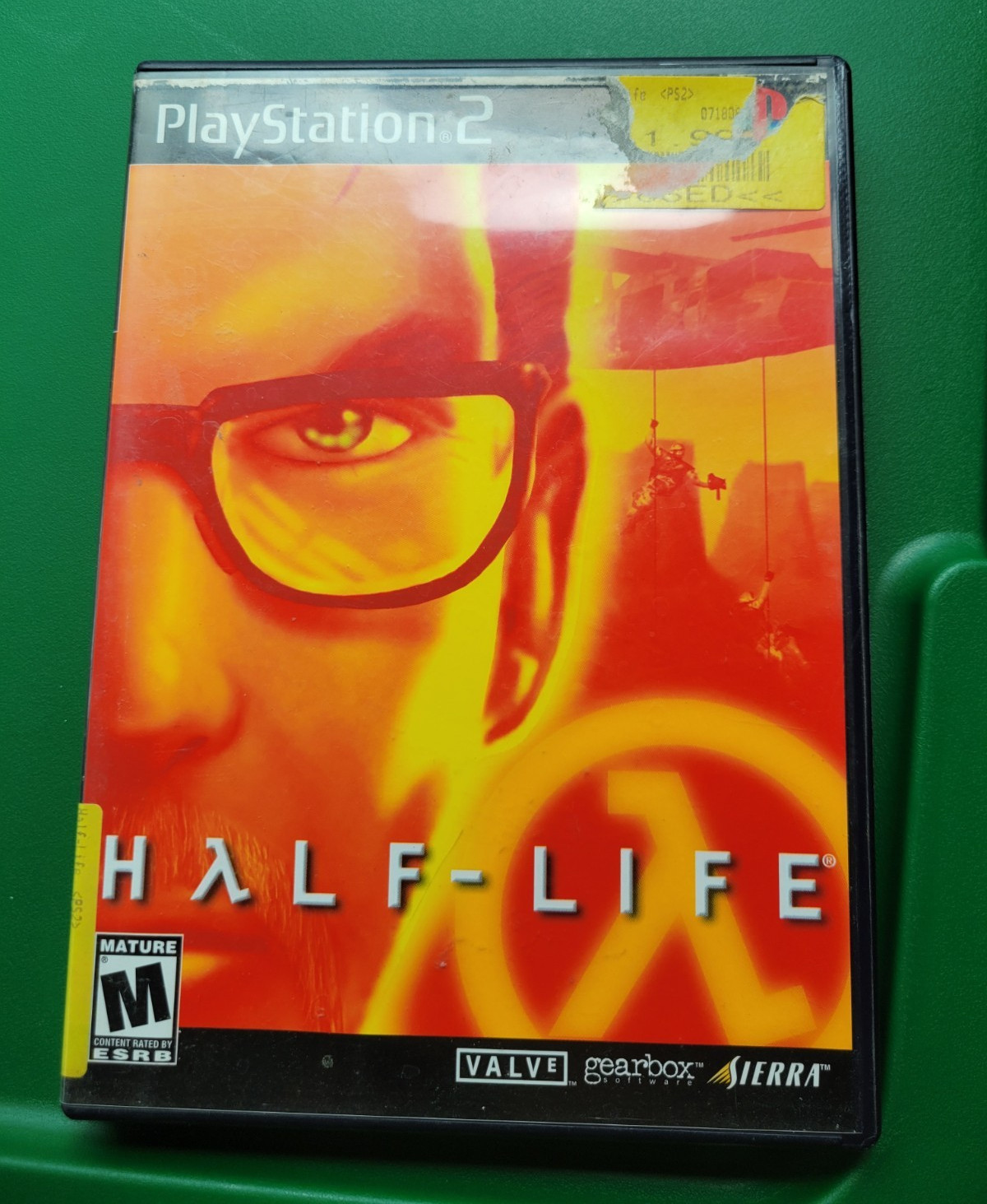 Half-Life PS2 Sierra NTSC-U/C M Mature 2001 Complete Disc & Case