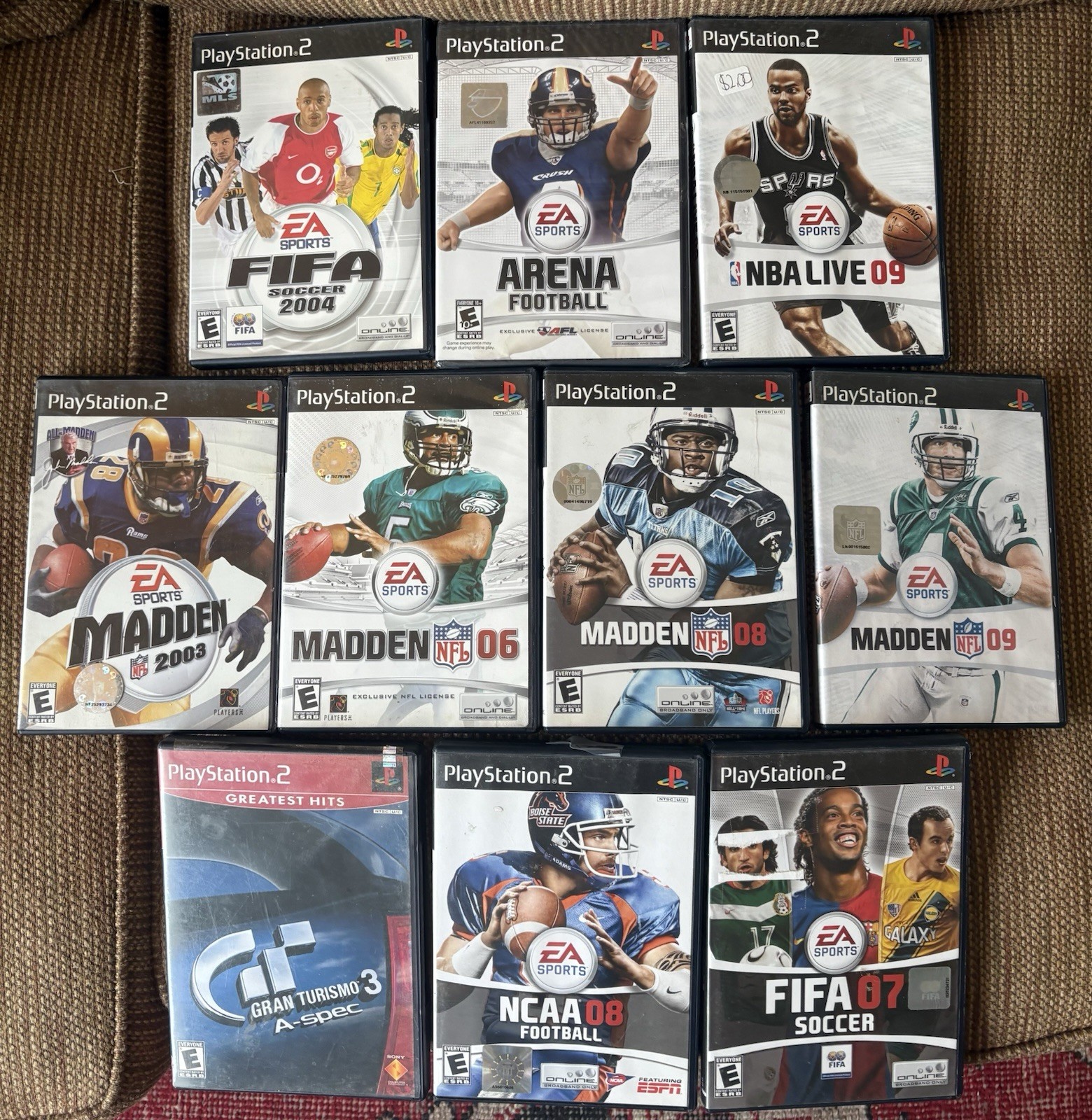 Ps2 CIB Sports Collection- Tested