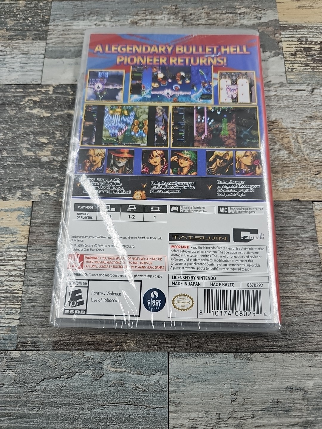 BATSUGUN Saturn Tribute Boosted Switch Brand New Game (2025 Shoot ‘em up)