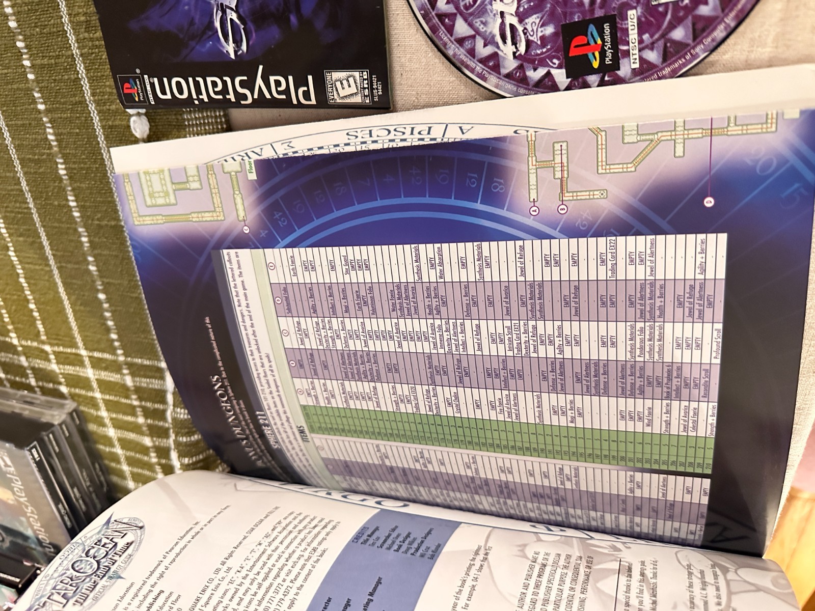 Star Ocean: Till the End of Time w/Strategy Guide + Star Ocean Second Story