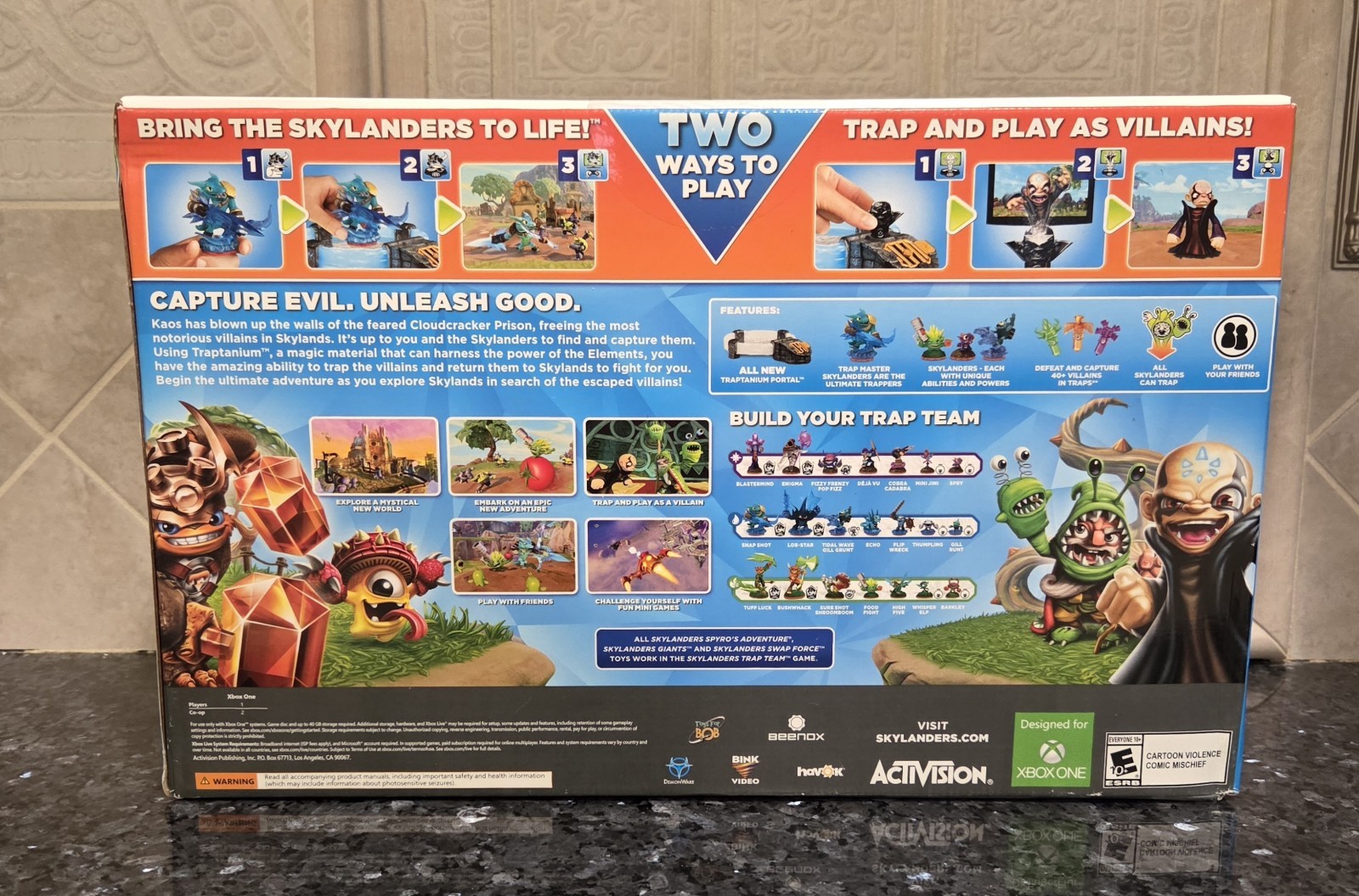 Activision~Skylanders Trap Team Starter Pack For Microsoft Xbox One~New Sealed💚
