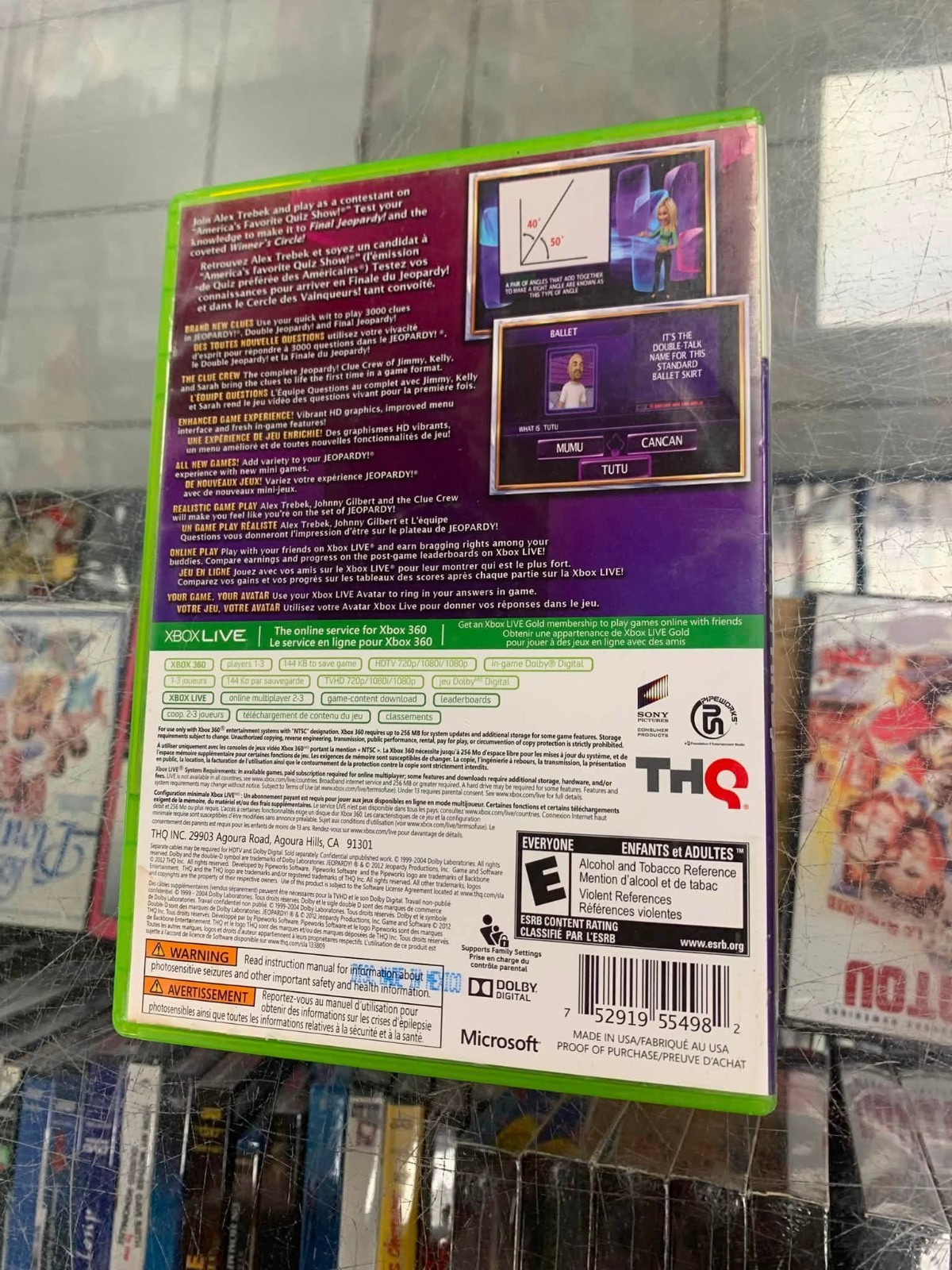 Jeopardy! – Microsoft Xbox 360 – Good Condition CIB Complete NTSC