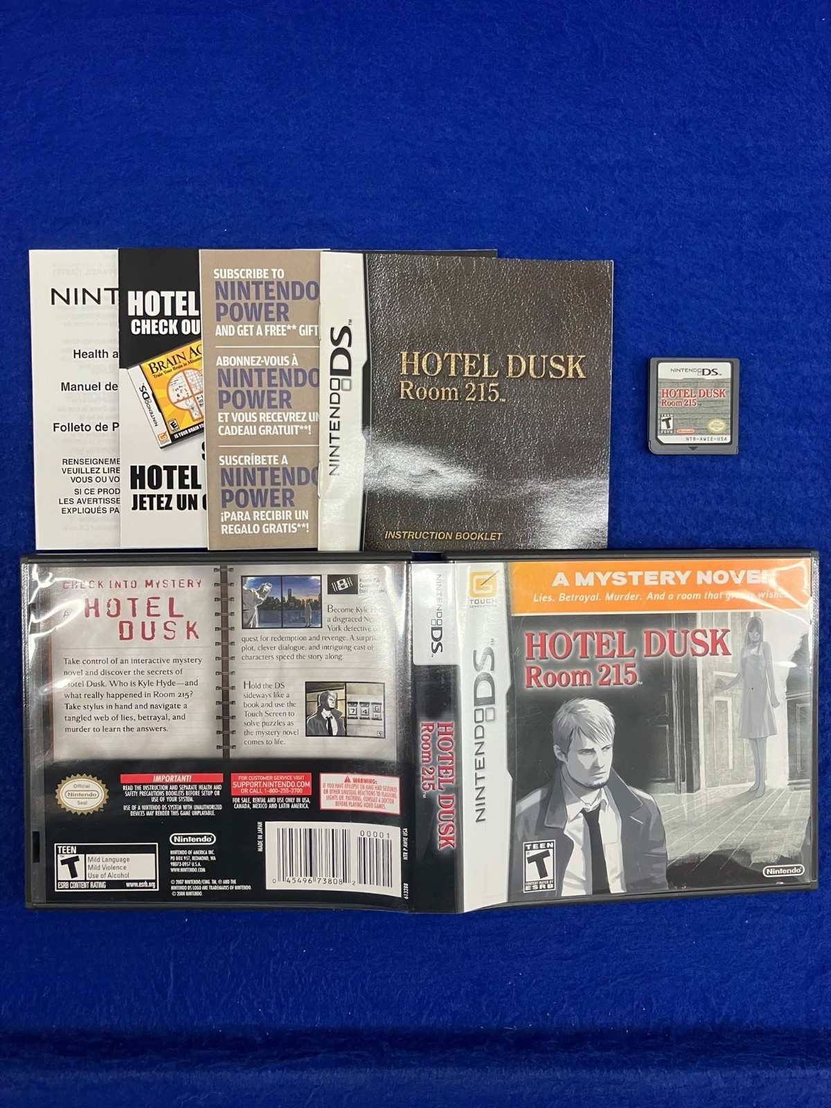ds HOTEL DUSK ROOM 215 Nintendo REGION FREE (Works On US Consoles)