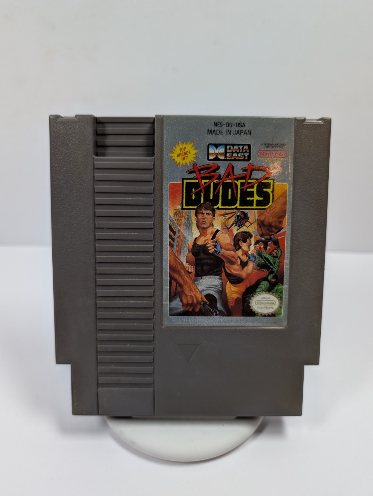 Bad Dudes Nintendo NES Game – Authentic Tested Working – Free Shipping