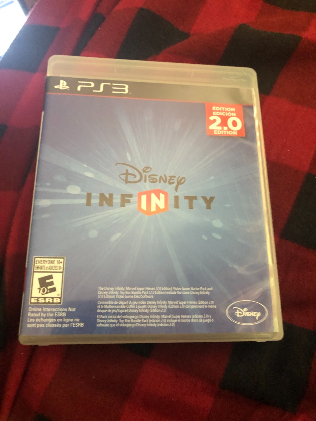 Disney Infinity 2.0 Sony Playstation 3 2014 Case Manual Disc Tested Works Great