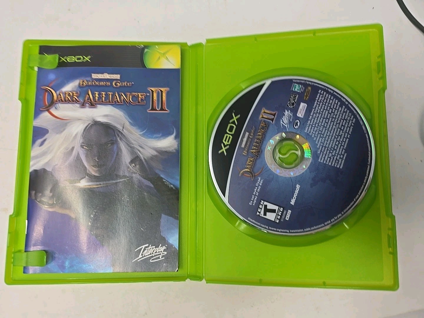 Baldurs Gate-Dark 2 – Microsoft Xbox Complete