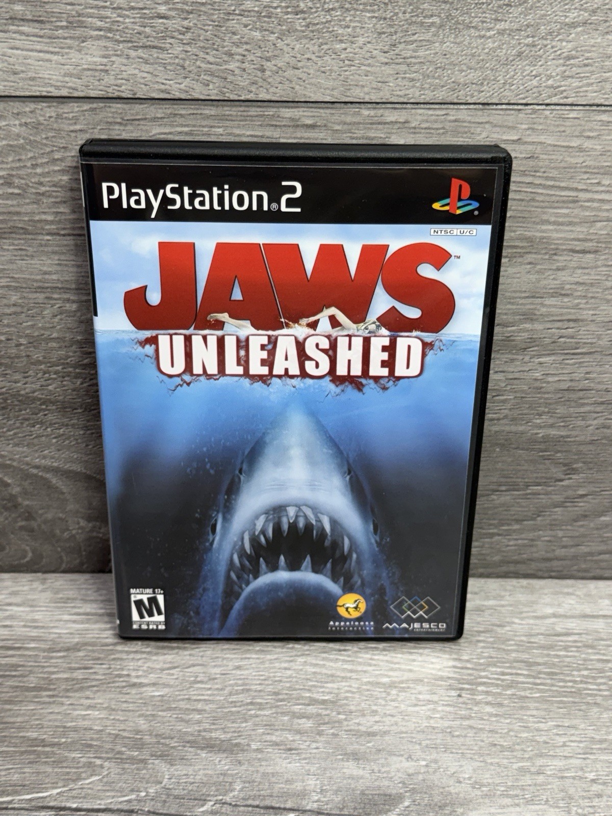 MINT💿! Jaws Unleashed VG Refurb + 1yr Warranty NO MANUAL PlayStation 2 PS2