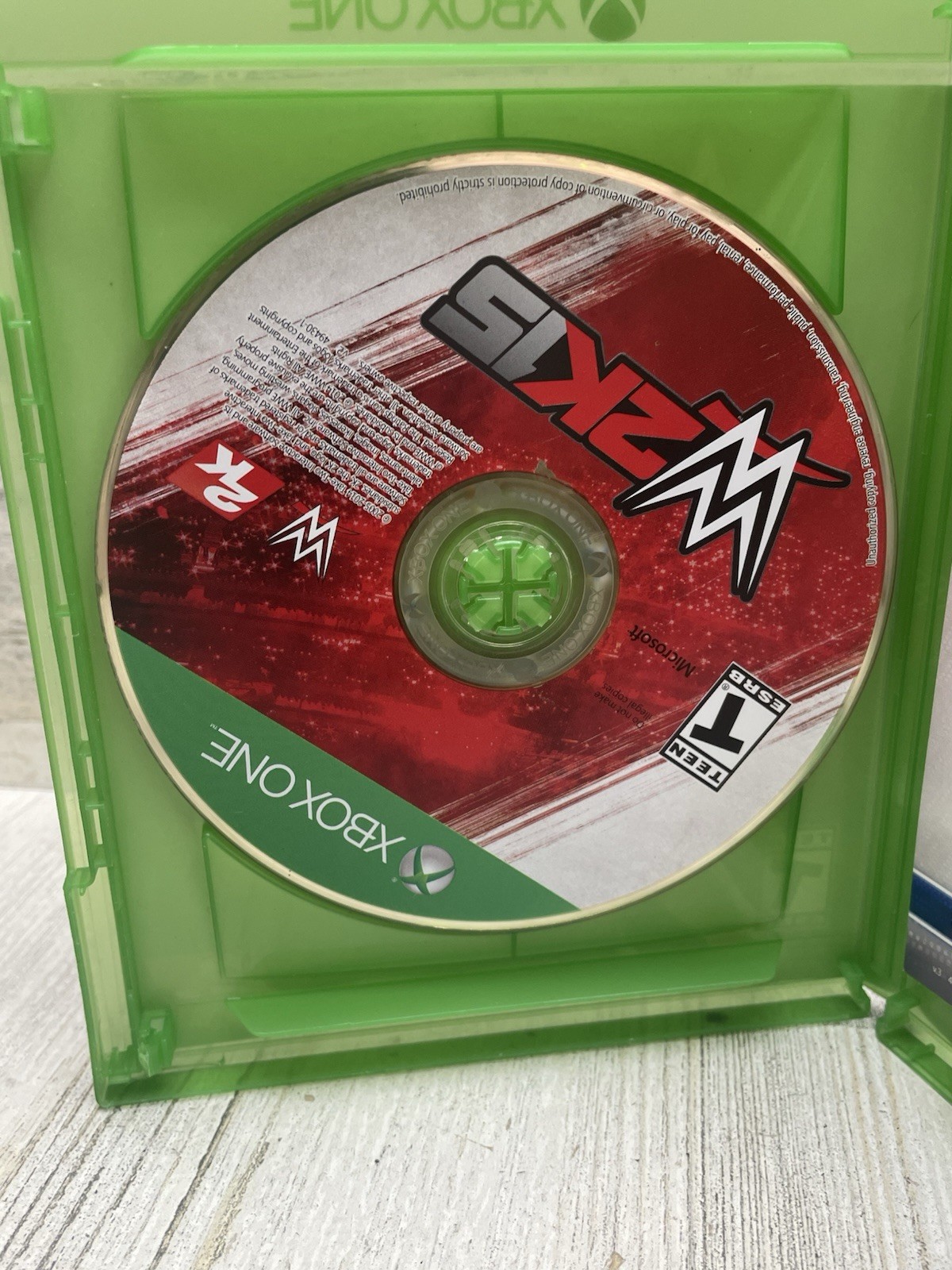 WWE 2K15 Microsoft Xbox One Game CIB T 2K NTSC 2014 Wrestling Sports Fighting