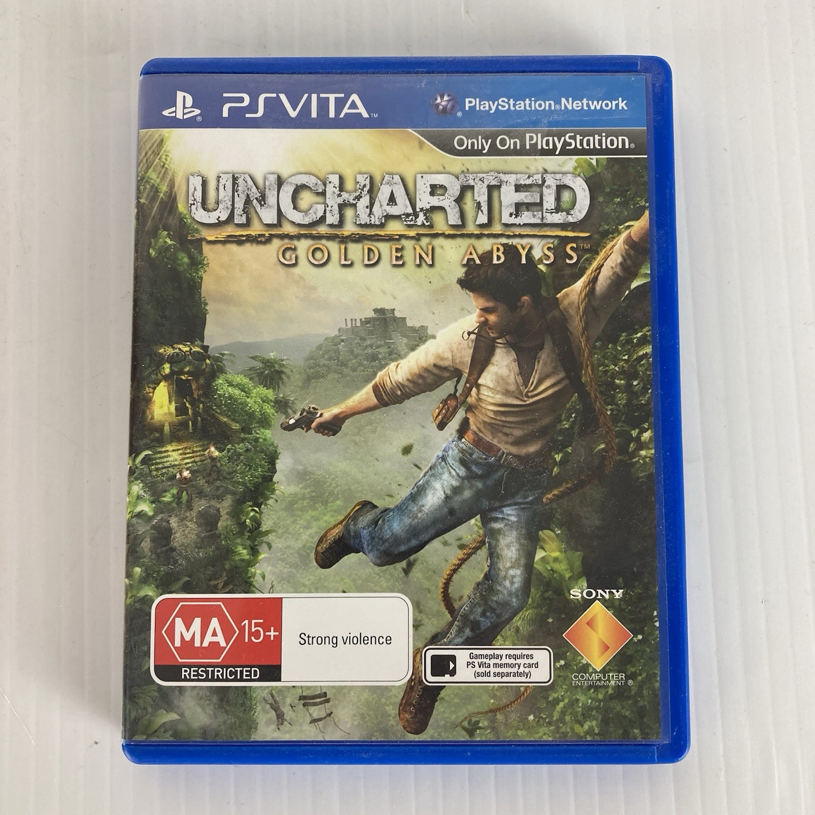 PS Vita – Uncharted Golden Abyss- Ps Vita -Free Post