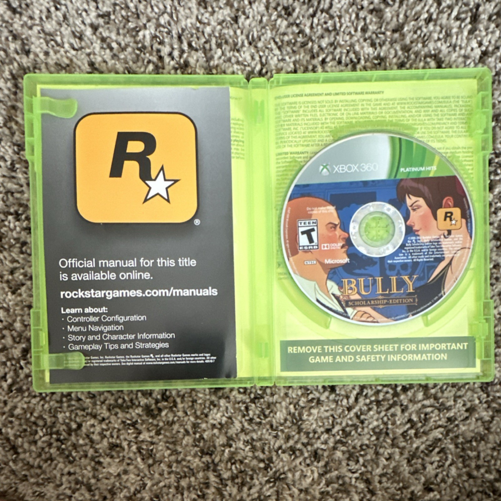 Rockstar Games Bully: Scholarship Edition Xbox One/360, Manual, Action, T-Teen