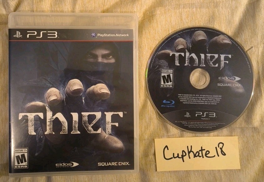 Thief (Sony PlayStation 3, 2014) PS3 Tested and Working Includes Game and Case