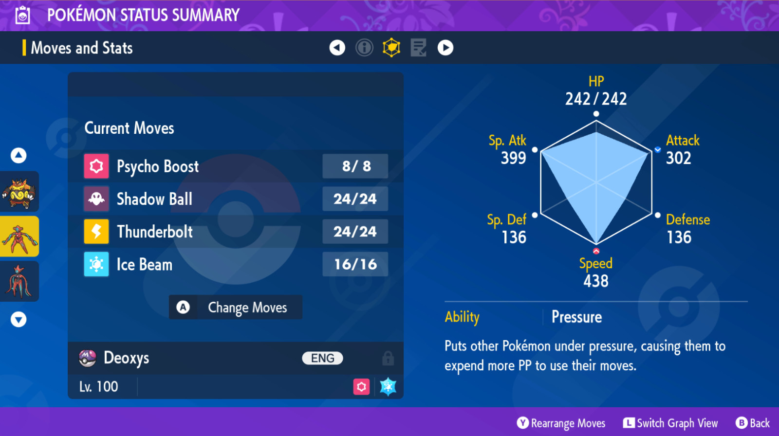 ✨ 6IV DEOXYS 4 PACK ALL FORMS ✨ POKEMON SCARLET & VIOLET EV’D 🚀 FAST🚀