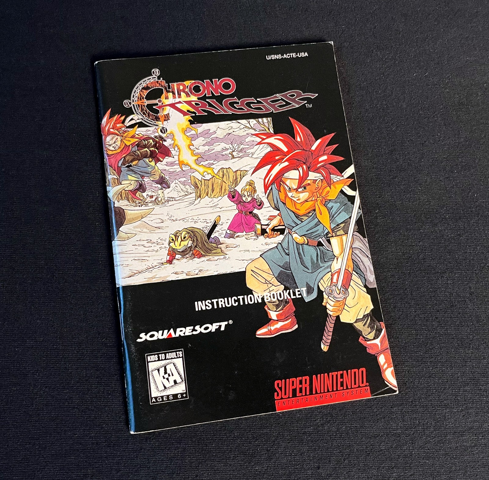 Chrono Trigger – Super Nintendo SNES Complete in Box CIB w/ Posters Authentic