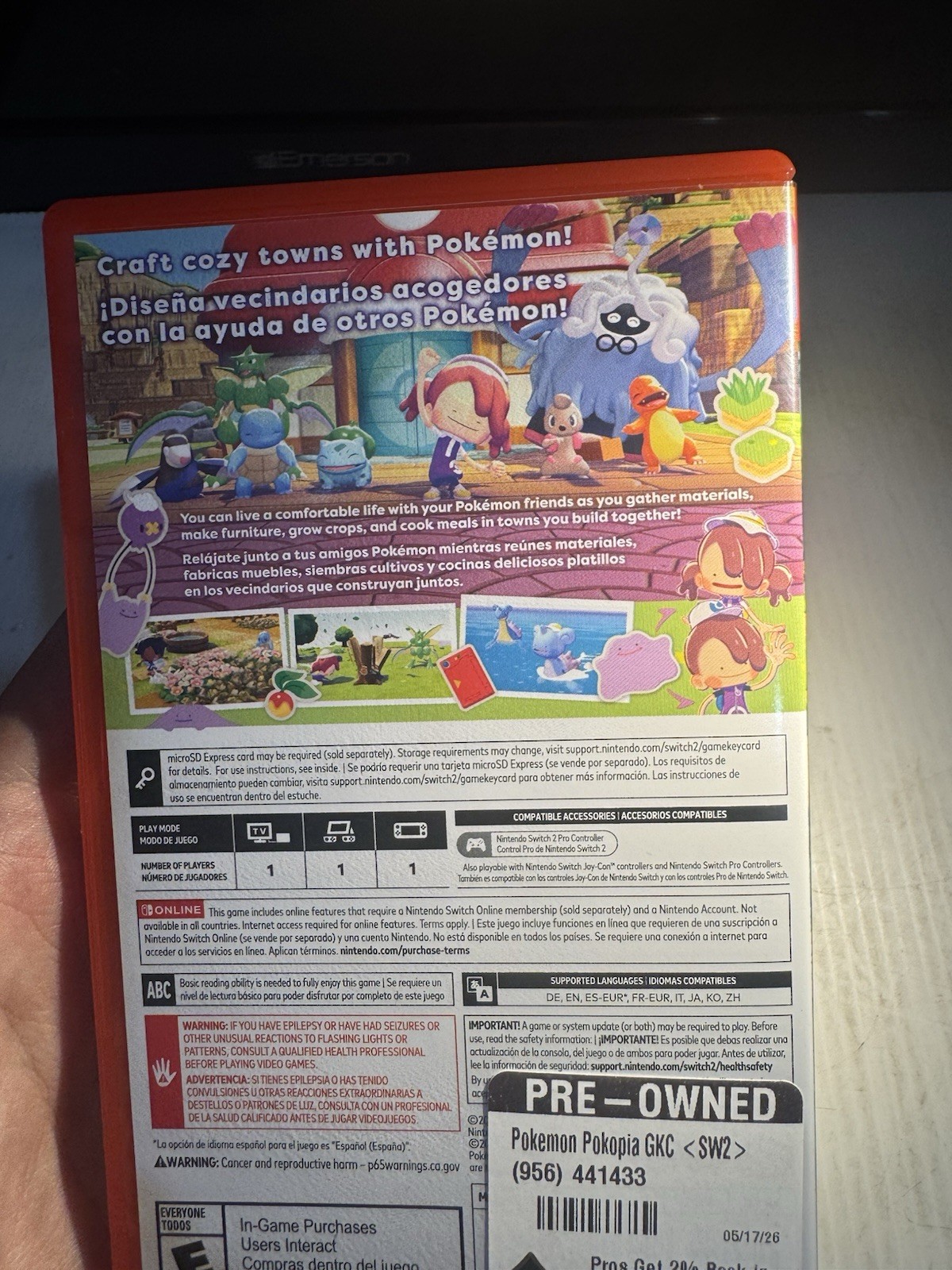Pokemon Pokopia – Nintendo Switch 2