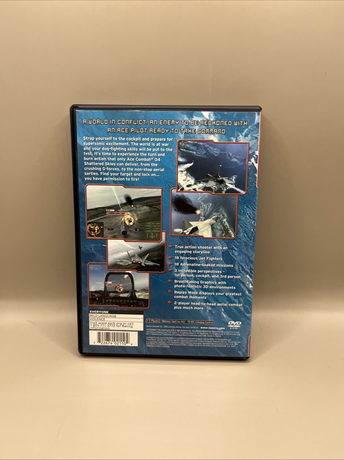 Ace Combat 4 PlayStation 2 PS2 Greatest Hits CIB Complete W/ Manual