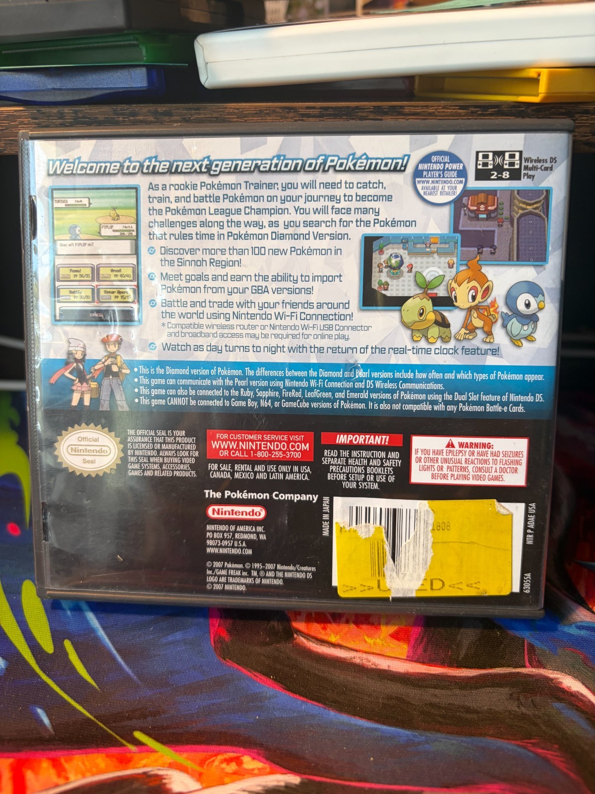 Pokémon: Diamond Version (DS, 2007)
