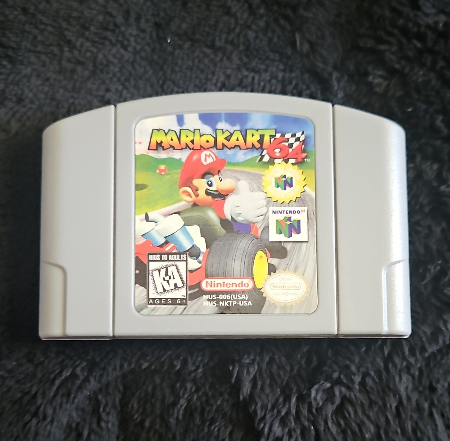 Nintendo Mario Kart 64 Nintendo 64 N64 (1996) NTSC-U/C K-A Racing Multiplayer