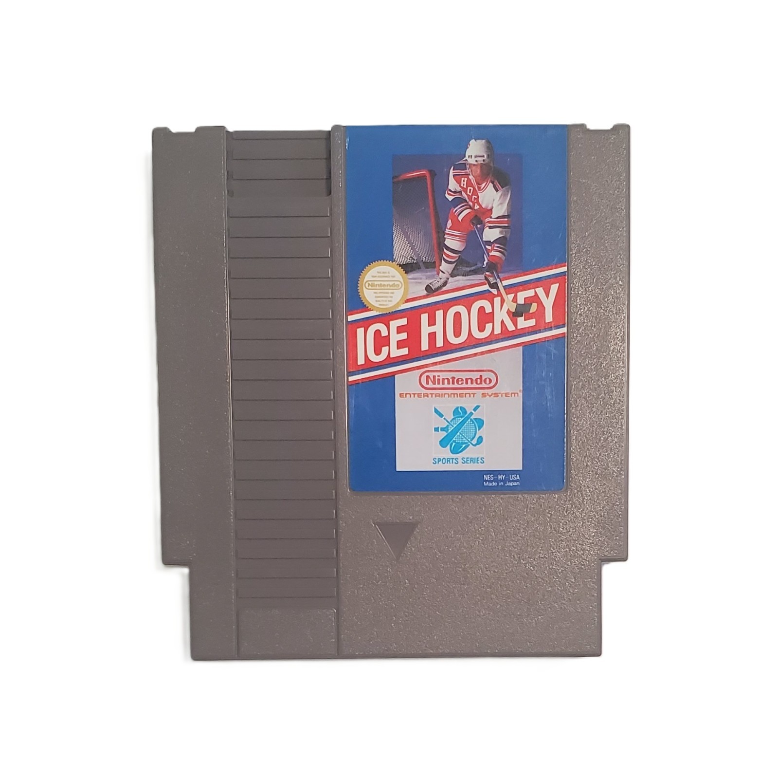 Ice Hockey NES 1988 Nintendo Entertainment System Cart Authentic Tested Working