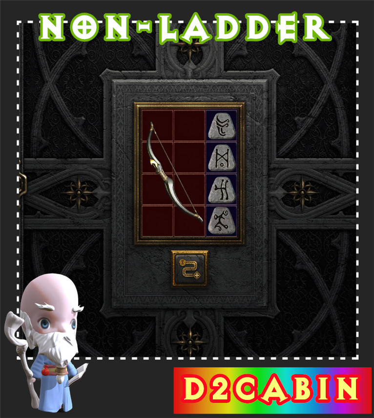 Diablo 2 D2R SC⭐️Non-Ladder⭐️Runeword Rune+Base Set⭐️Mist⭐️PC/SWITCH/PS