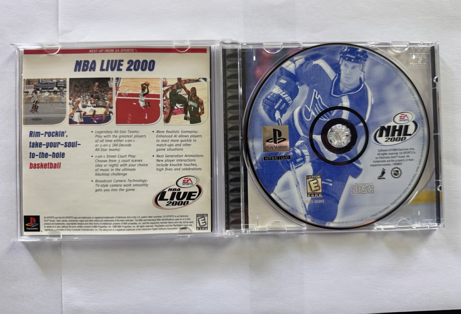NHL 2000 Sony PlayStation 1