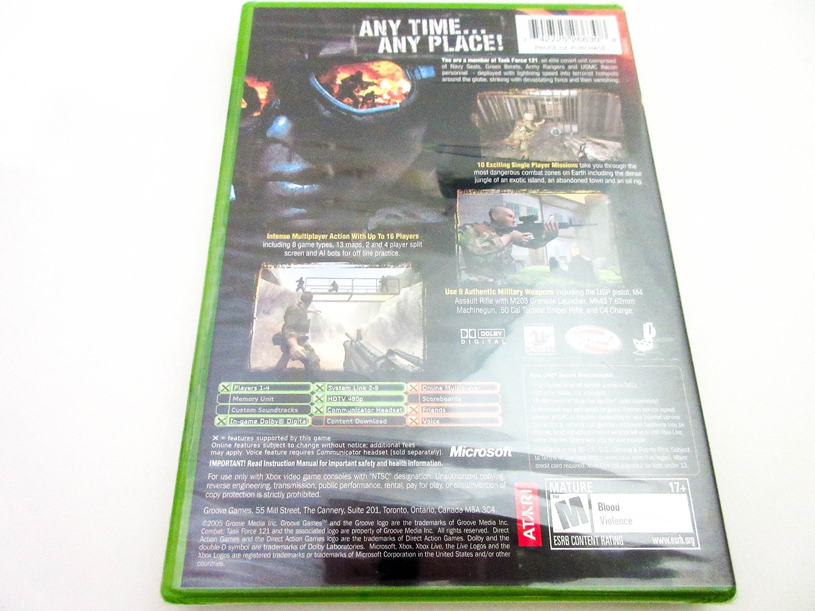 Combat Task Force 121 – Xbox