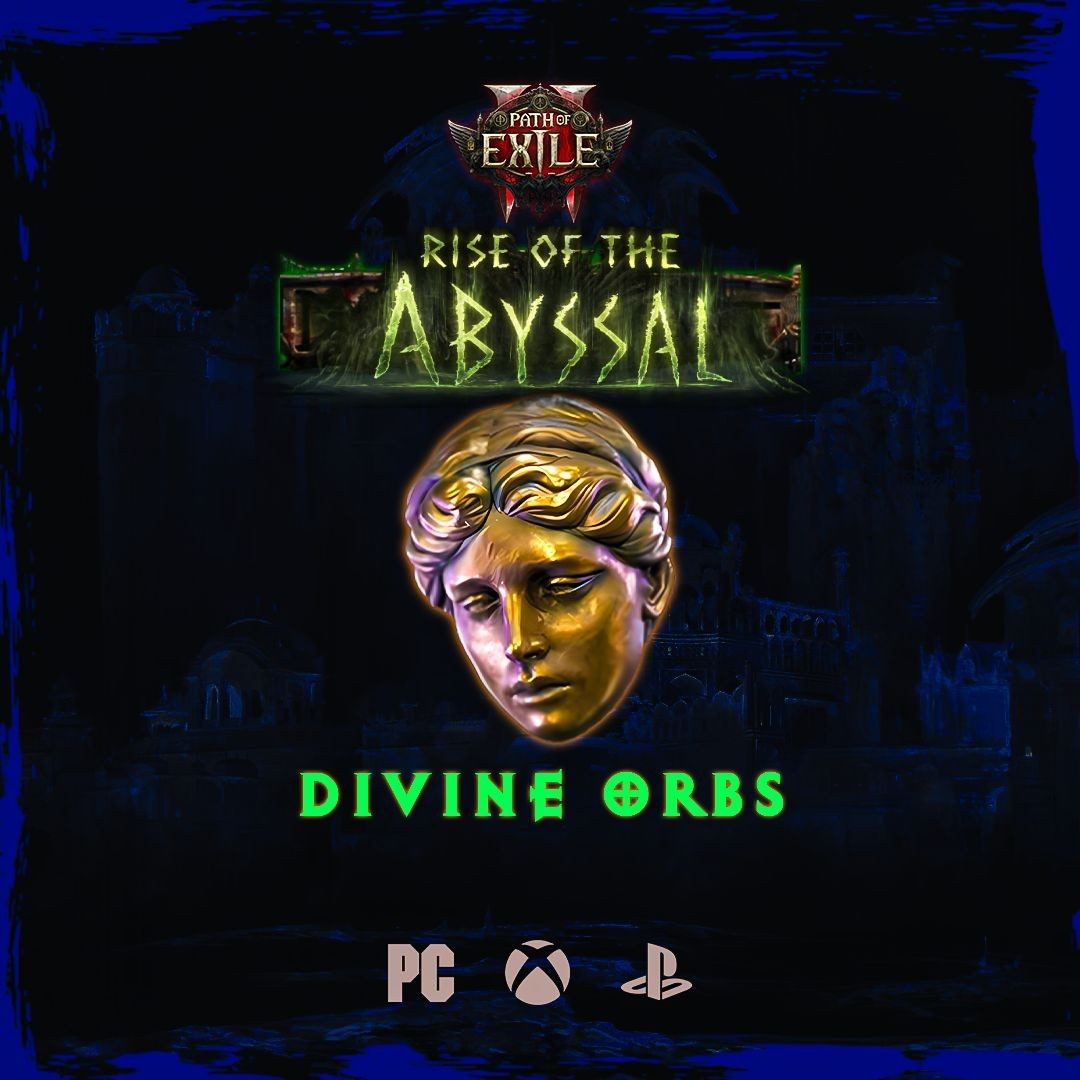 🌟1x Divine Orb🌟Path of Exile 2🌟PoE 2 Rise of the Abyssal League Softcore🌟