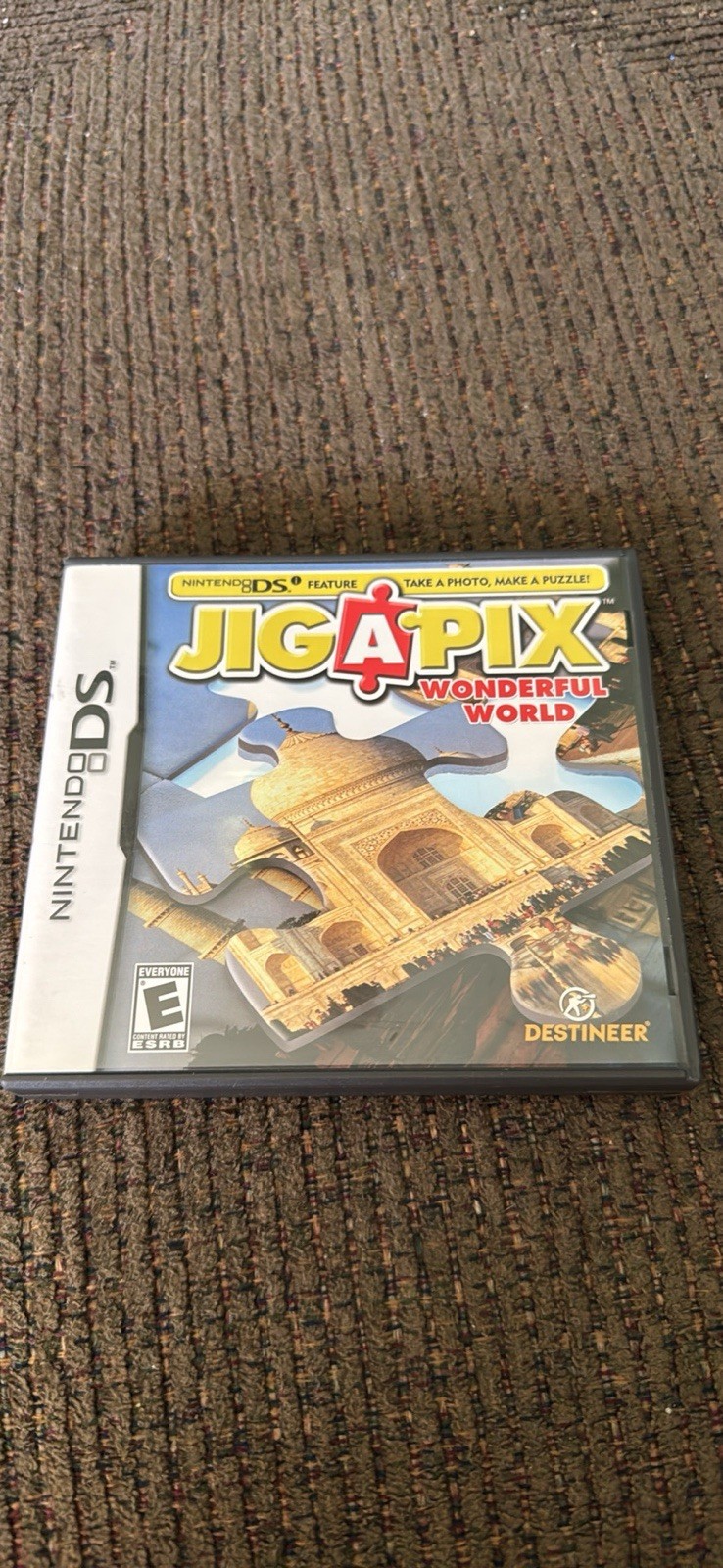 Destineer Jigapix: Wonderful World Nintendo DS w/ Manual E 2009 NTSC-U/C
