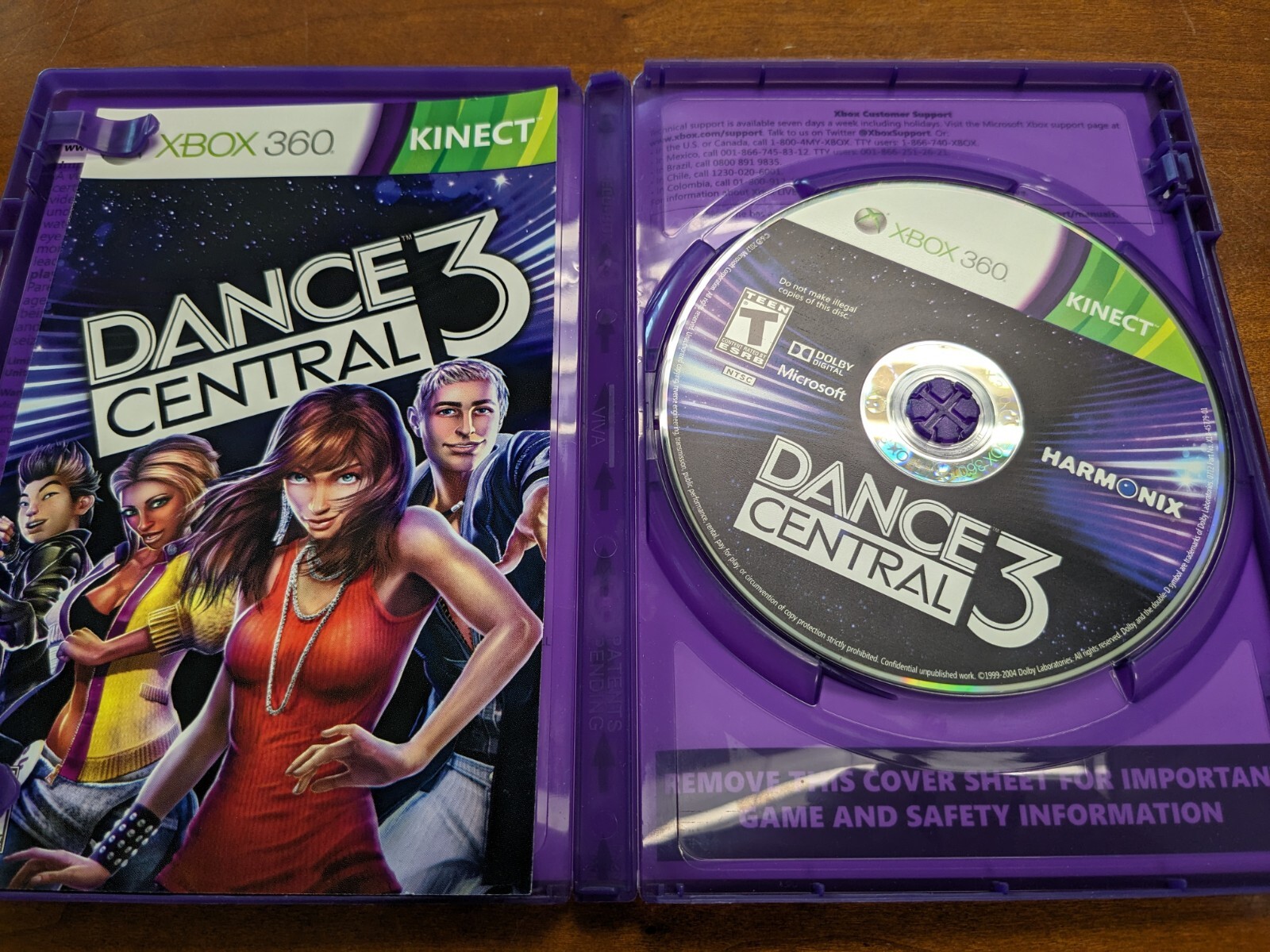 Dance Central 3 Xbox 360 Game Complete With Manual CIB