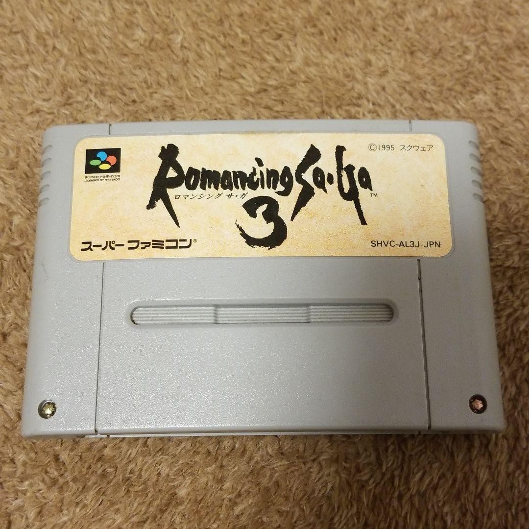Super Famicom ROMANCING SA GA III 3 saga Nintendo sfc Cartridge Only JP ver